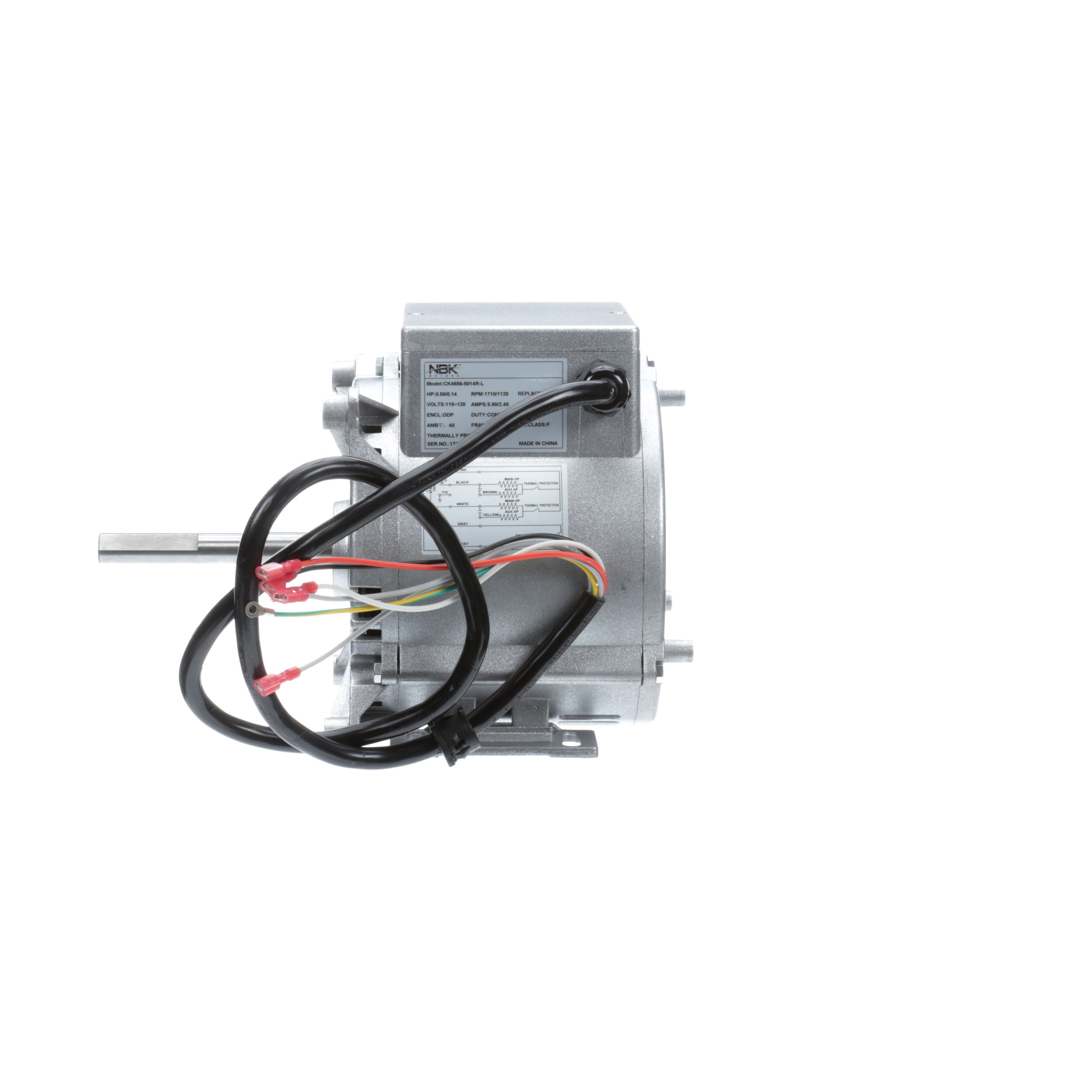 Blodgett, Blower Motor Kit, 115V, 2 Speed, 1/2HP.image